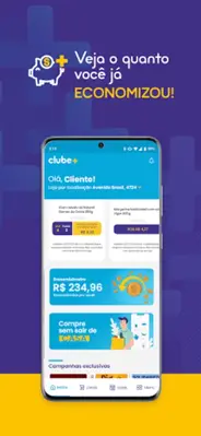 Clube + android App screenshot 2